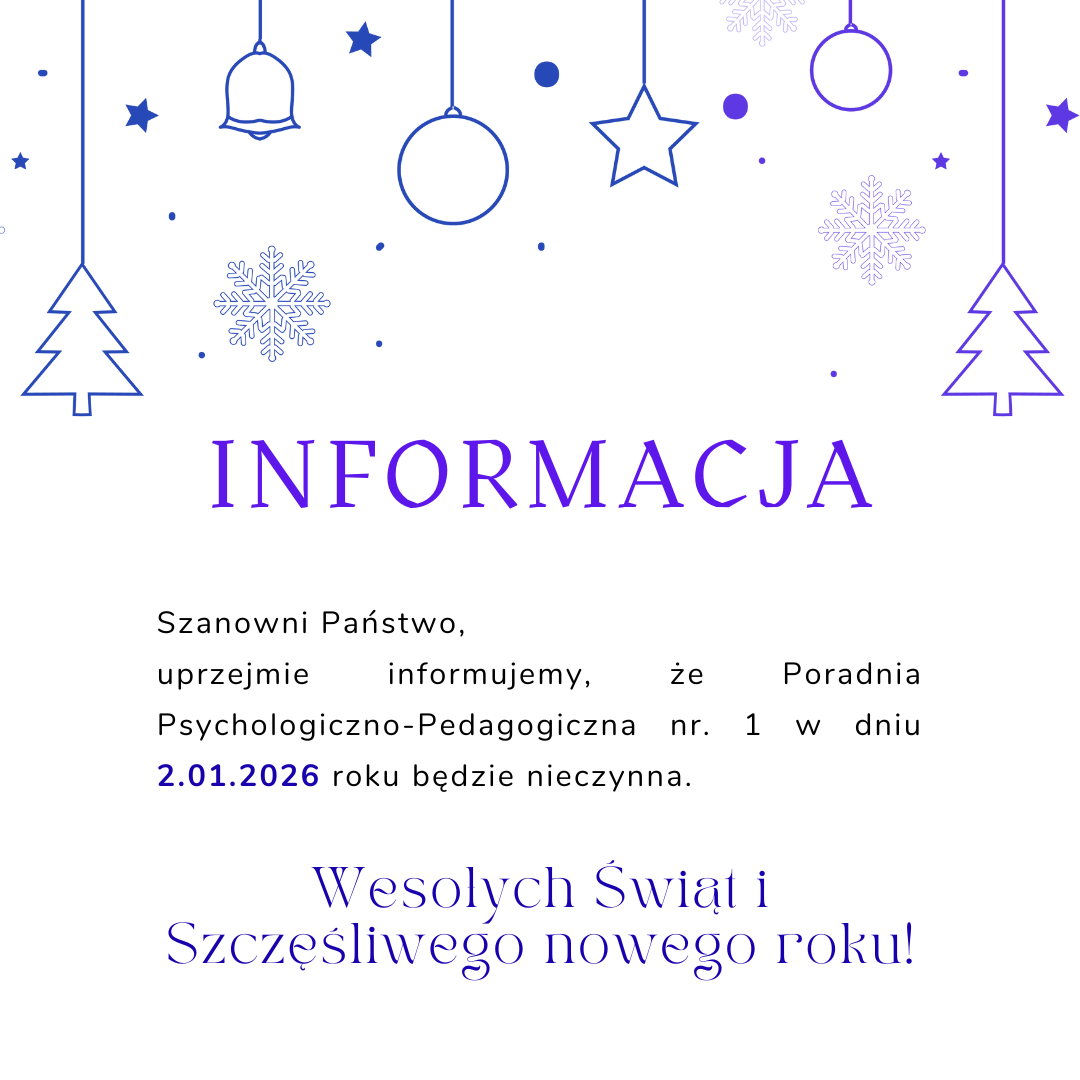 Informacja na stronę
